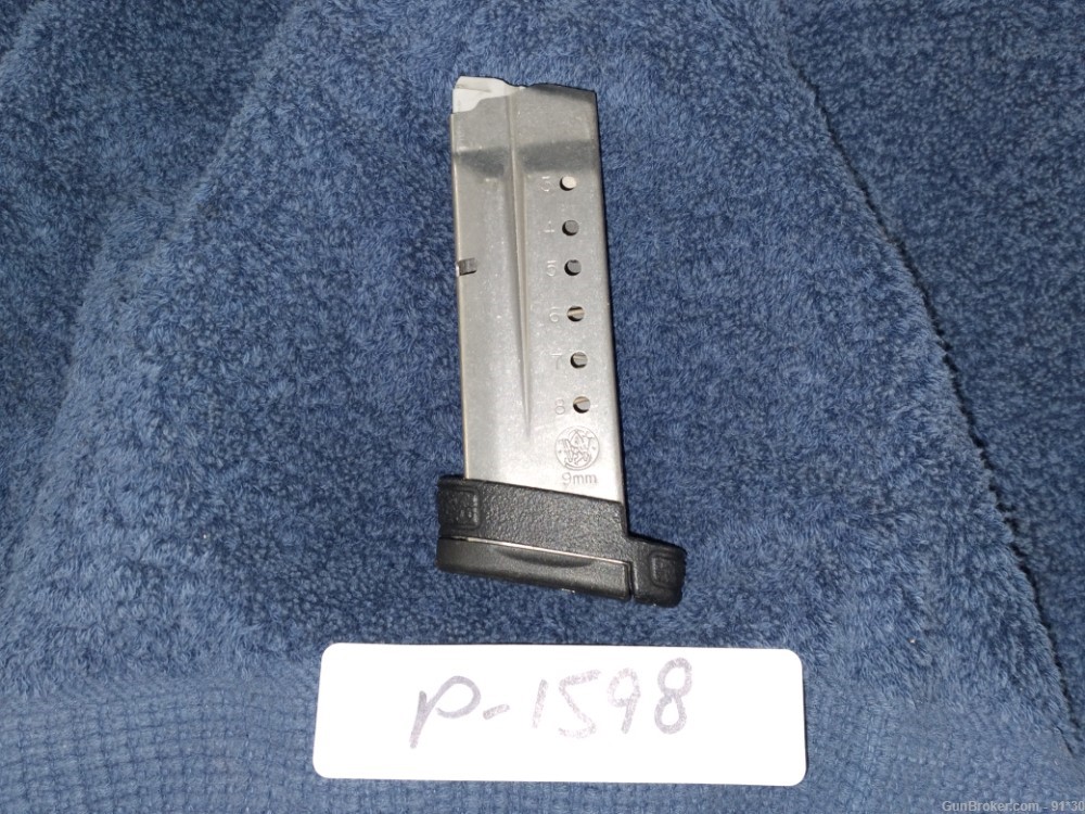 SMITH AND WESSON M&P 9MM EXTENDED STAINLESS MAGAZINE P1598-img-0