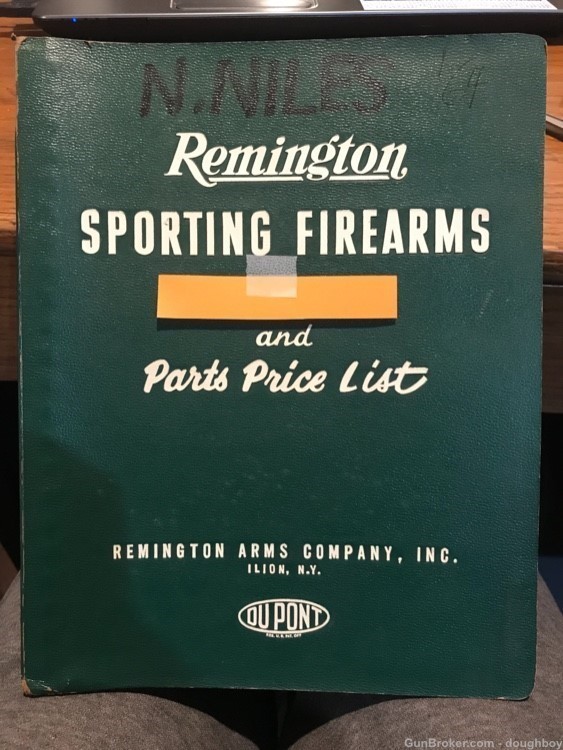 Remington Manual Parts Exploded View Price lists-img-0