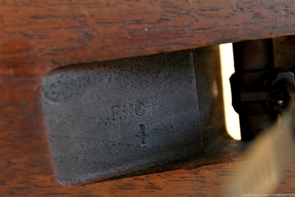 WW2 USGI M1 Carbine Stock Rock-Ola Low Wood I-Cut RMC-img-3