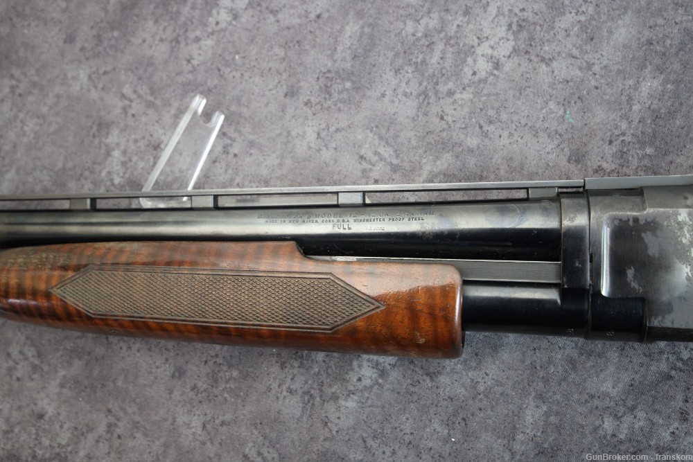 Winchester Model 12 Trap Gun in 12 Gauge with 30" VR Barrel and Full Choke-img-8