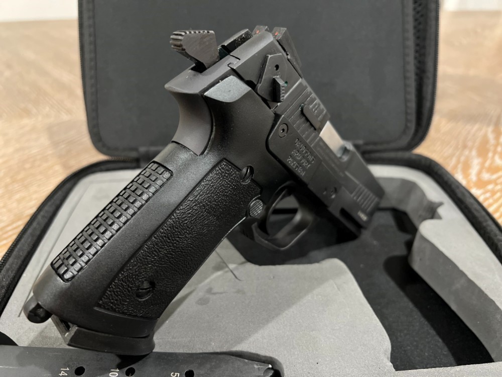 DSA TRUSHOT - 9mm semi-automatic pistol with full aluminum frame, and 14+1R-img-8