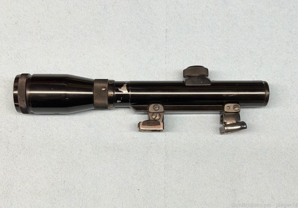 German rife scope, 1.5-4 x Mayoscope, Safari scope complete with claw mount-img-3