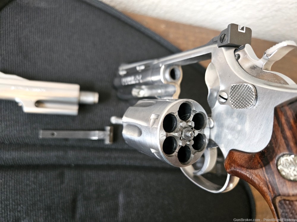 S&W 66-1 Colt Python Smython Smolt 4" Revolver 357 Magnum Mag Smith Wesson-img-2