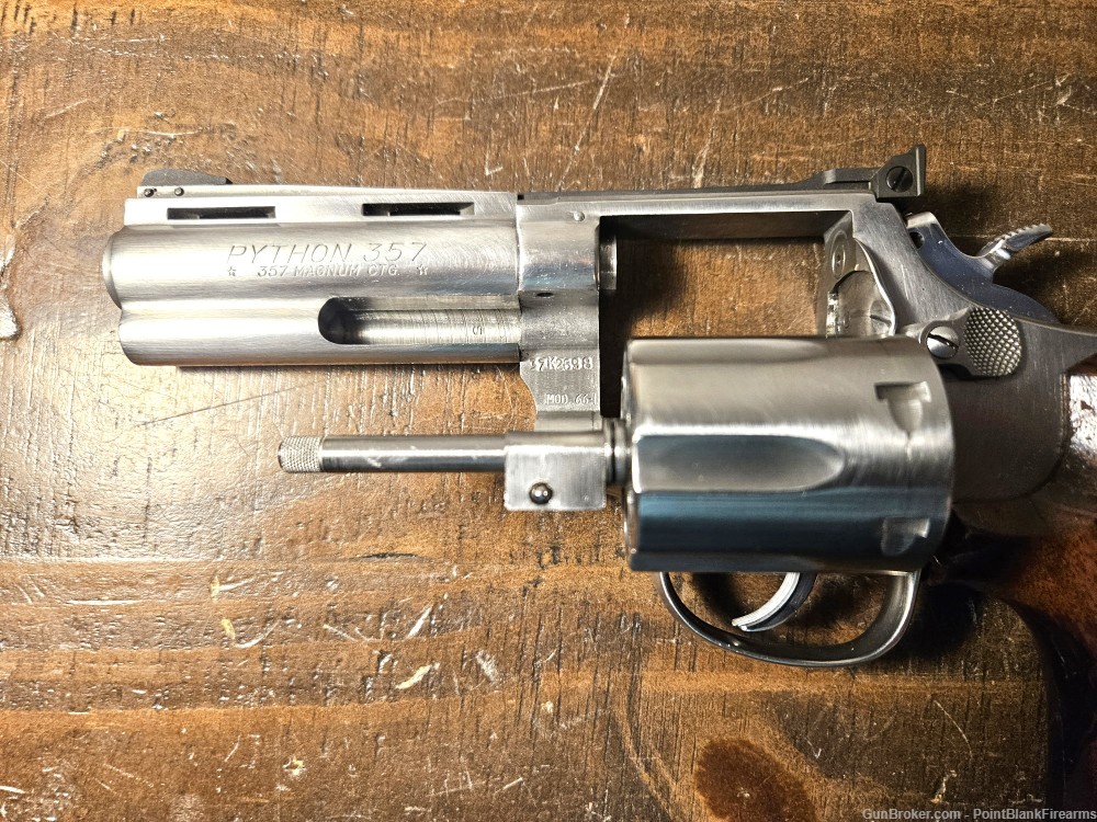S&W 66-1 Colt Python Smython Smolt 4" Revolver 357 Magnum Mag Smith Wesson-img-4