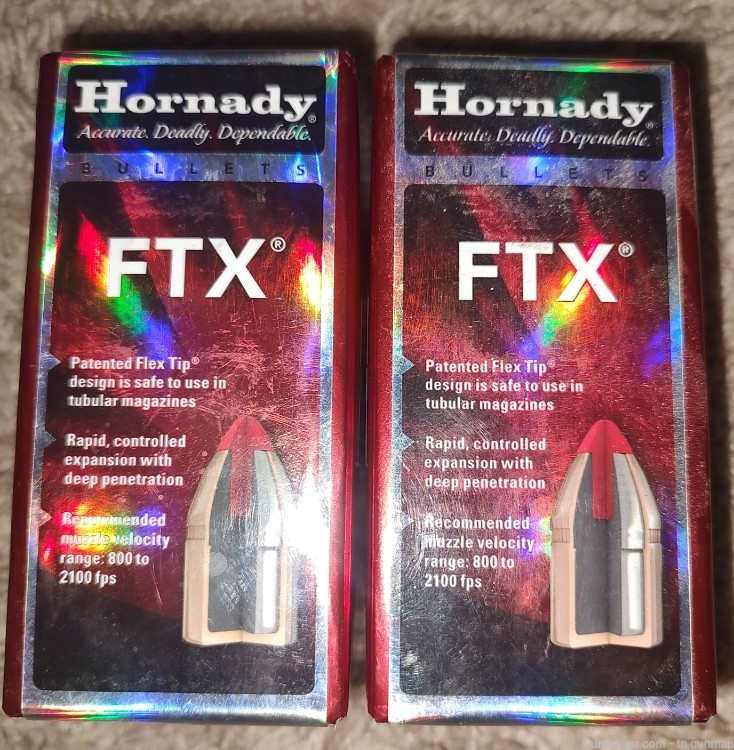Hornady .452 200 Grain FTX -img-1