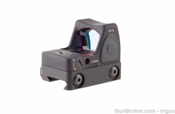 TRIJICON RMR RM07-C-700680 TYPE 2 RED DOT 6.5 MOA w/ RM33 (NIB)-img-1