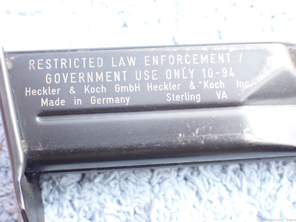 HK P7-M13 FACTORY 9MM 13RD MAGAZINE L.E. MARKED RESTRICTED (RARE)-img-11