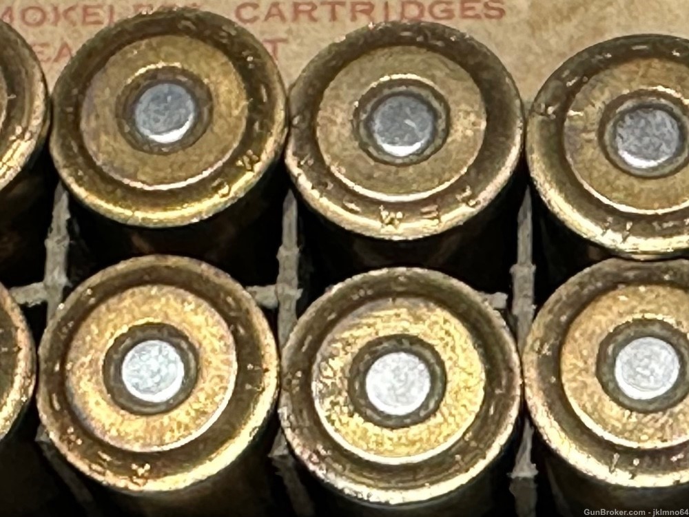 20 rounds of Remington 11mm Mannlicher brass cased ammo-img-1
