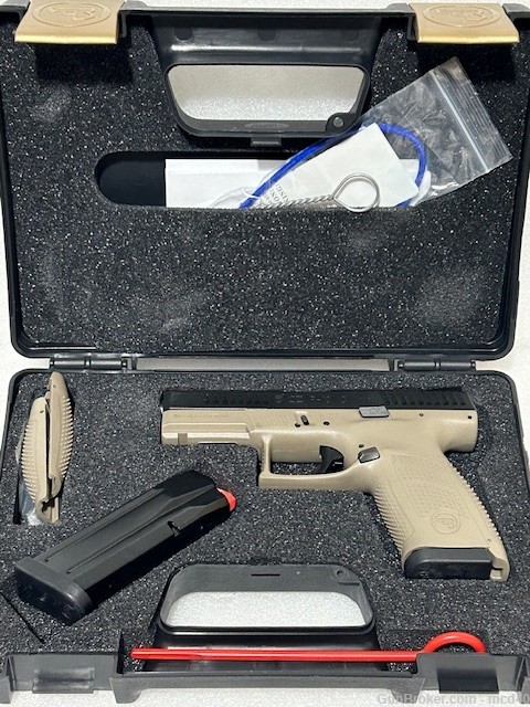CZ P-10-C 9mm P10-C Compact P-10C NIB 2-Tone NS FDE like Glock and FN 509-C-img-6