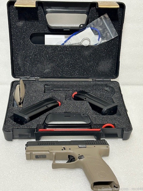 CZ P-10-C 9mm P10-C Compact P-10C NIB 2-Tone NS FDE like Glock and FN 509-C-img-5