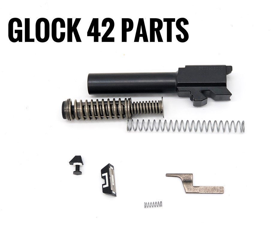 Glock 42 OEM .380 acp Barrel and misc parts set-img-0