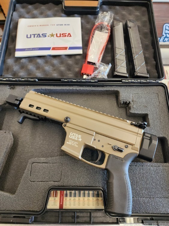 Utas-USA UT9M-FD6 FDE New 9mm no cc fees-img-0