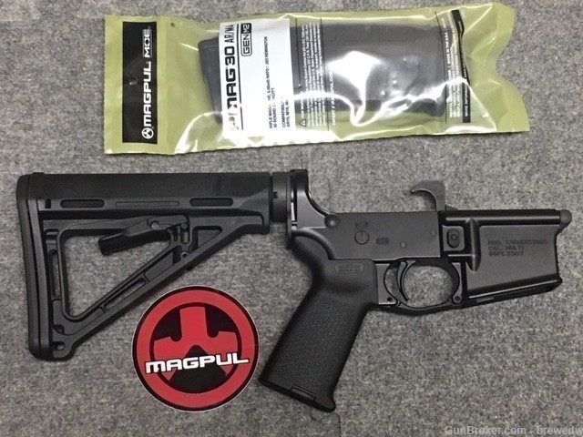 Grey Ghost Precision ‘Cornerstone’ / Magpul Upgraded AR-15 Complete Lower  -img-5
