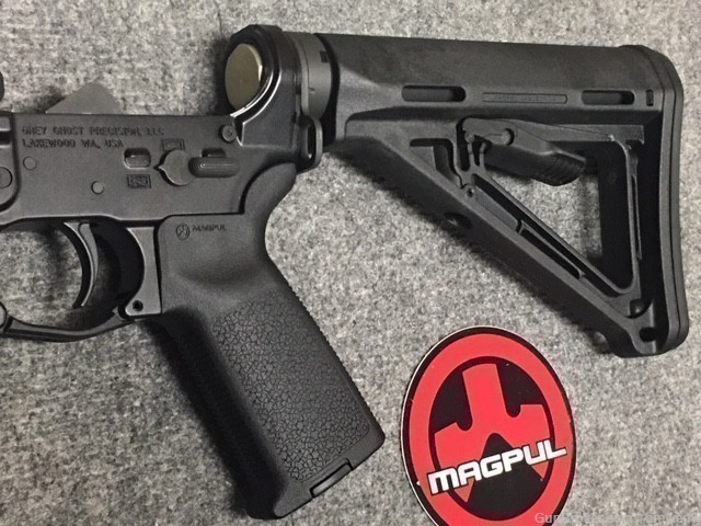 Grey Ghost Precision ‘Cornerstone’ / Magpul Upgraded AR-15 Complete Lower  -img-3