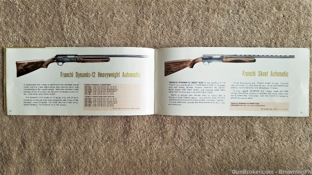 Orig Stoeger Franchi Shotguns Catalog-img-2