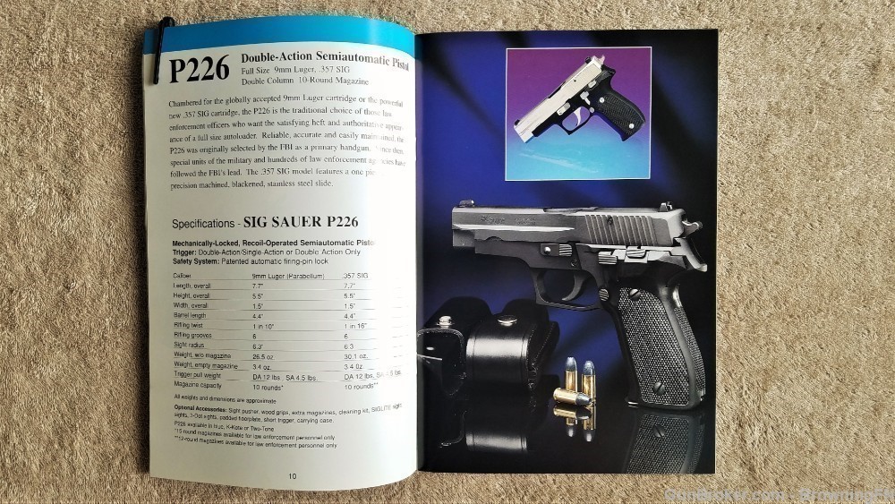 Orig Sig Arms Engineered Reliablity Catalog 1996-img-2