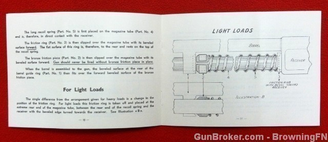 Orig Browning Automatic-5 Shotgun Owners Manual-img-2