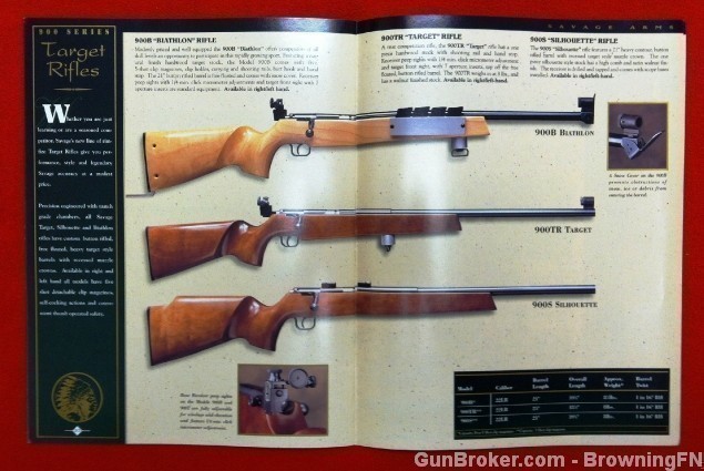 Original Savage Arms All Models 1996 Catalog-img-4