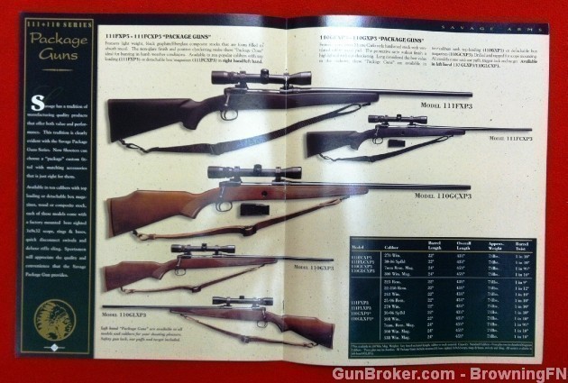 Original Savage Arms All Models 1996 Catalog-img-3
