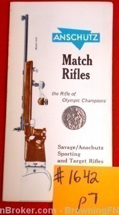 Flyer Savage Anschutz Match Rifles Sporting Target-img-0