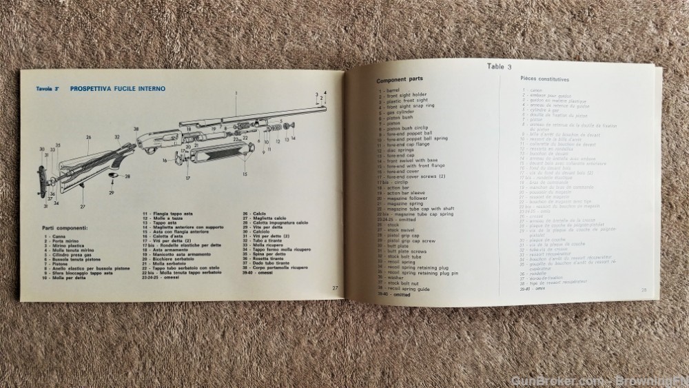 Orig Beretta Model A 300 Owners Instruction Manual-img-2
