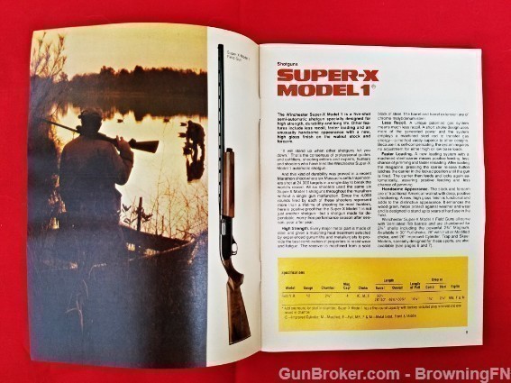 Orig Winchester Catalog 1976 Mod Super-X 1200 1400-img-1
