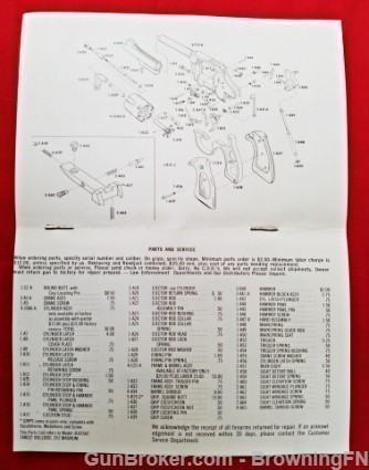 Charter Arms Target Bulldog Owners Instruction Manual 1980-img-1
