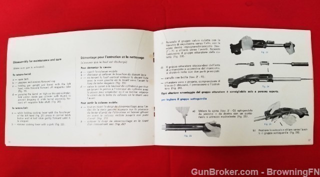 Orig Beretta Model A 300 Owners Instruction Manual-img-1