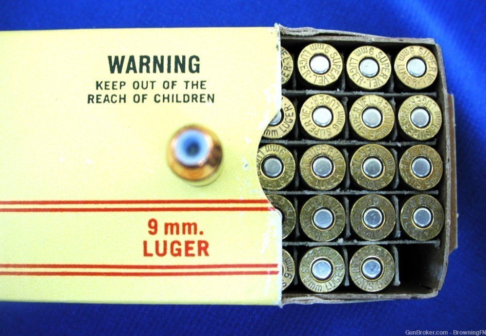 Rare FULL Box 9mm SUPER VEL 9mm Luger 90 gr. JHP-img-5