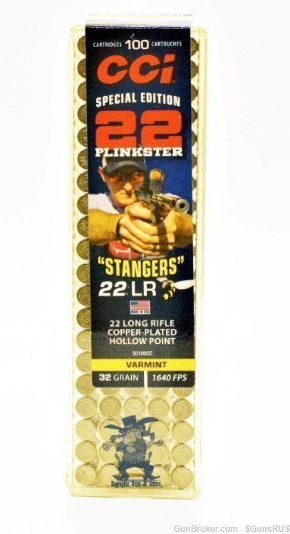CCI 22 Long Rifle 32 Grain STANGERS SPECIAL EDITION 22 Plinkster 100 Round-img-2