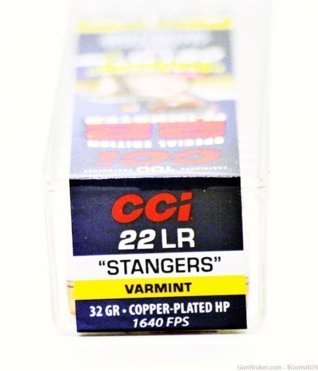 CCI 22 Long Rifle 32 Grain STANGERS SPECIAL EDITION 22 Plinkster 100 Round-img-1