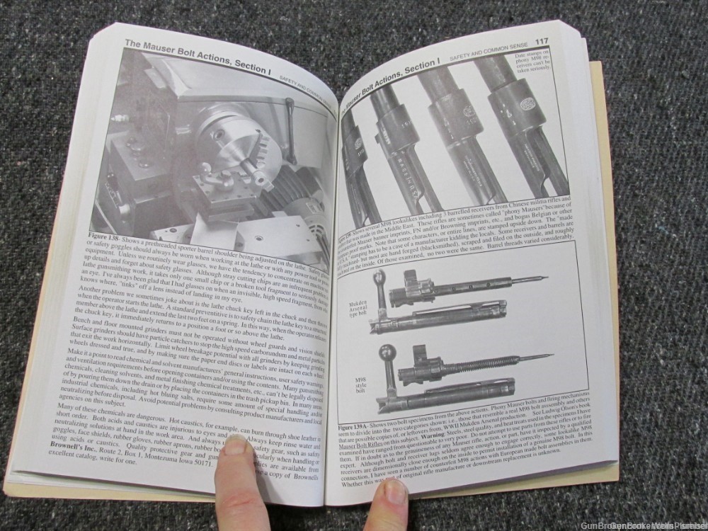 THE MAUSER BOLT ACTIONS M91 THROUGH M98 A SHOP MANUAL REFERENCE BOOK-img-12