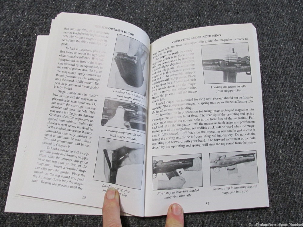 THE M14 OWNER'S GUIDE AND MATCH CONDITIONING INSTRUCTIONS REFERENCE BOOK-img-9
