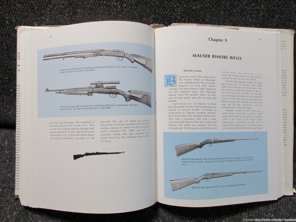 MAUSER BOLT RIFLES THIRD EDITION HARDCOVER BOOK BY LUDWIG OLSON-img-16