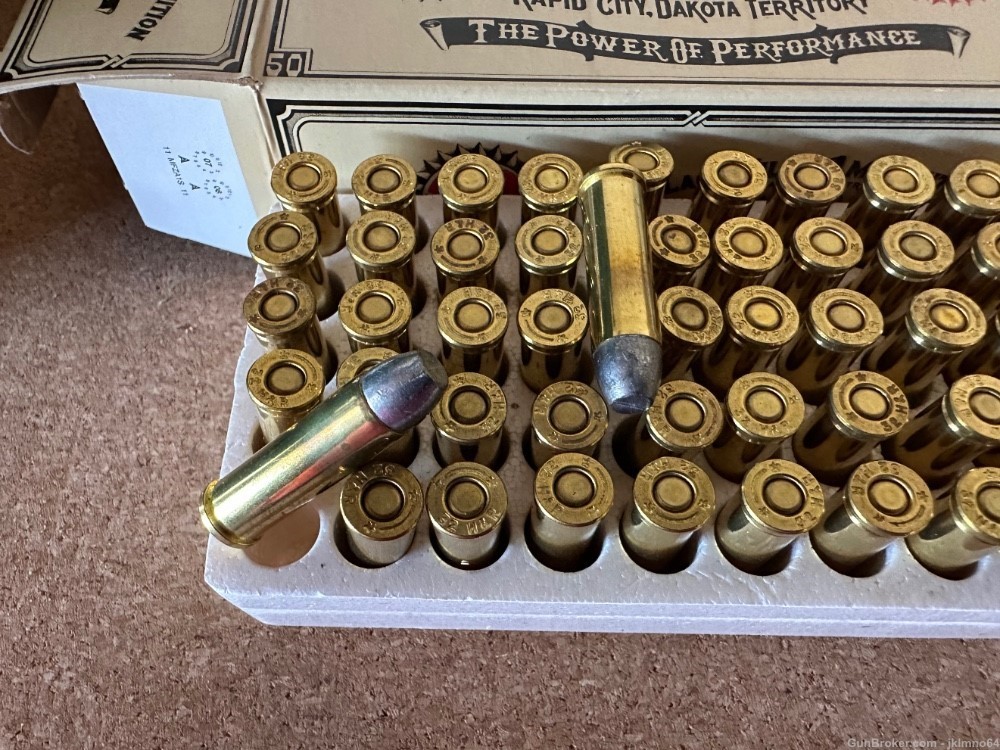 50 rounds of Black Hills Ammunition 32 H&R Mag 90gr FPL brass cased ammo-img-4