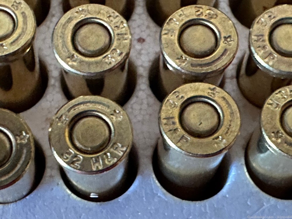 50 rounds of Black Hills Ammunition 32 H&R Mag 90gr FPL brass cased ammo-img-6