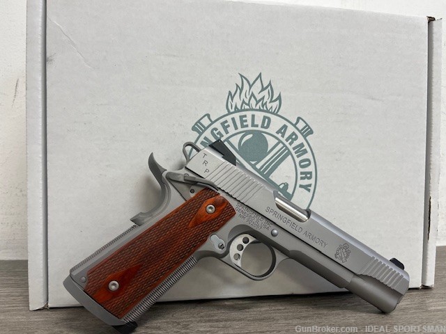 SPRINGFIELD 1911 TRP 45 ACP STAINLESS STEEL PC9107LCA18 TACTICAL BRAND NEW-img-4