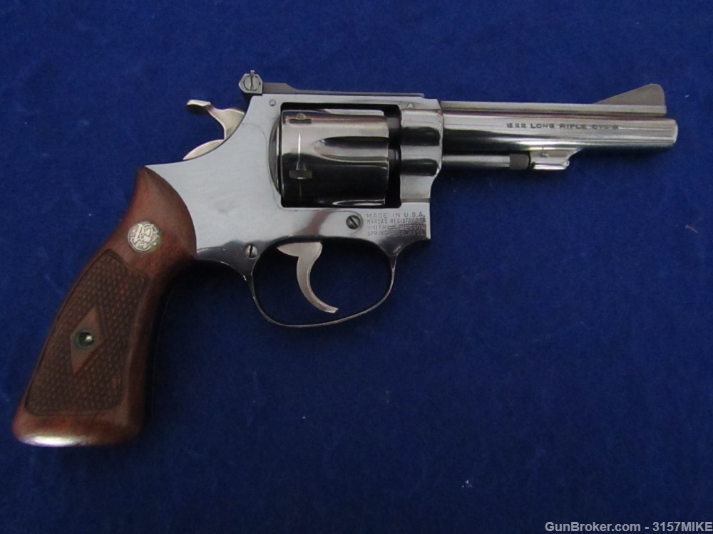 Smith & Wesson Model of 1953 .22/32 Kit Gun, .22LR, 4", Barrel-img-1