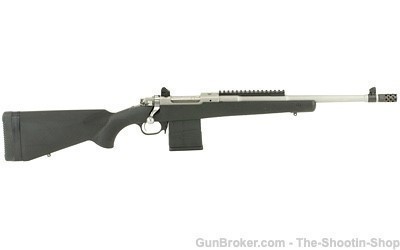 Ruger M77 GUNSITE SCOUT RIFLE 308WIN 16" Threaded Stainless Tactical 6829-img-0