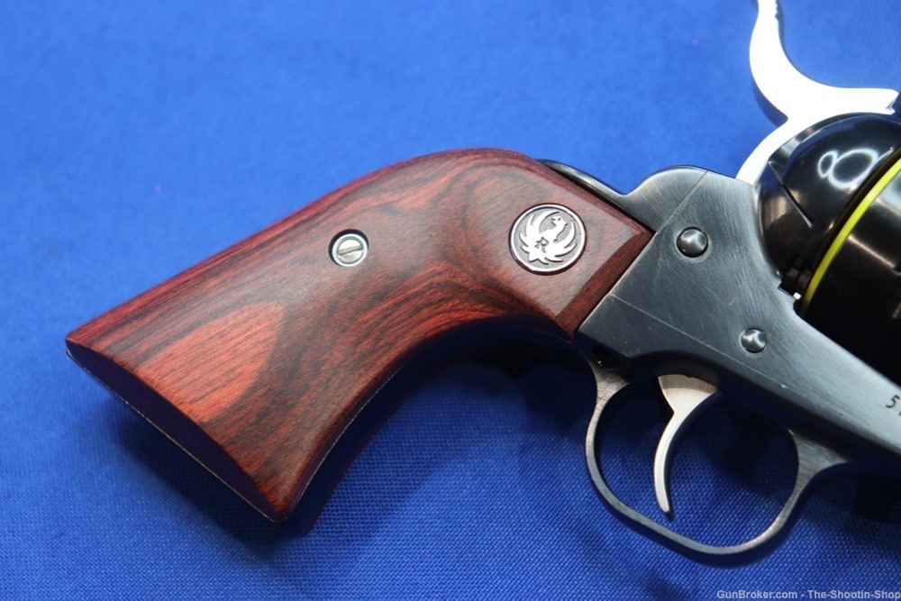 Ruger Vaquero Single Action Revolver 45 COLT 5.5" Blued 45LC 5101 Wood Grip-img-11