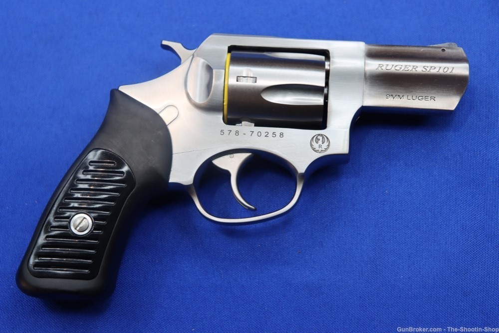 Ruger Model SP101 Revolver 9MM LUGER 2.25" Stainless Steel SA DA 5783 NEW-img-5