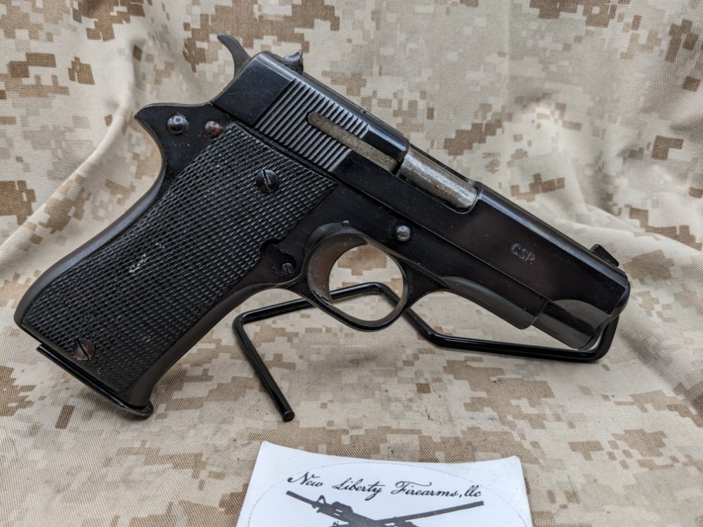 Star Model BM 9MM SAO Pistol, USED 1-8rd Mag Import & CSP Marked Good Condi-img-0