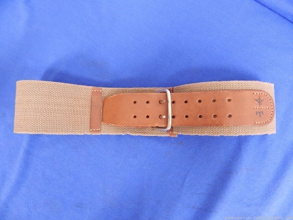WW2 WWII Japanese Officers Leather Belt-img-0