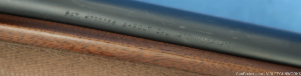 Browning ABolt II Hunter 270 Win Bolt Rifle Trijicon Scope 1993 -img-15