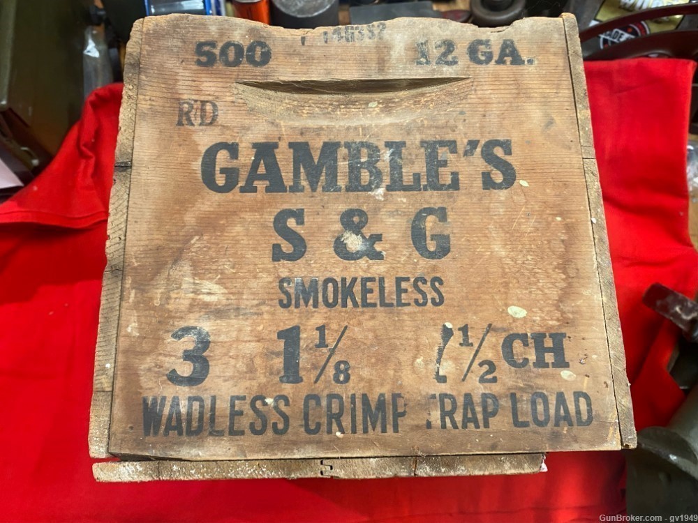 Gambles Trap Load wooden crate-img-3