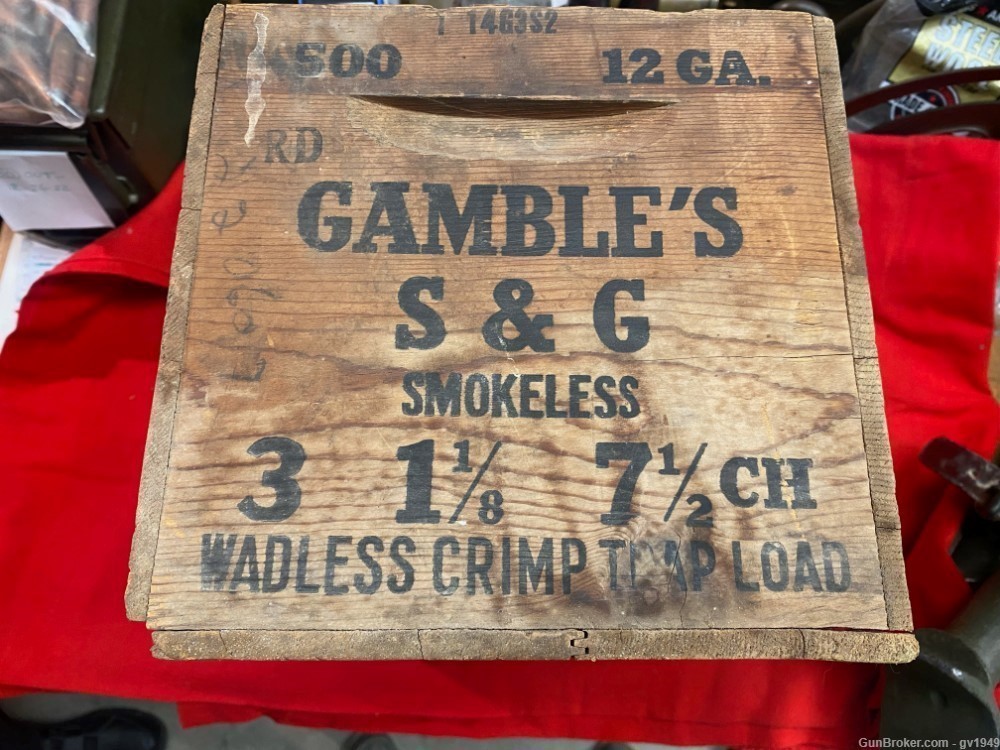 Gambles Trap Load wooden crate-img-2