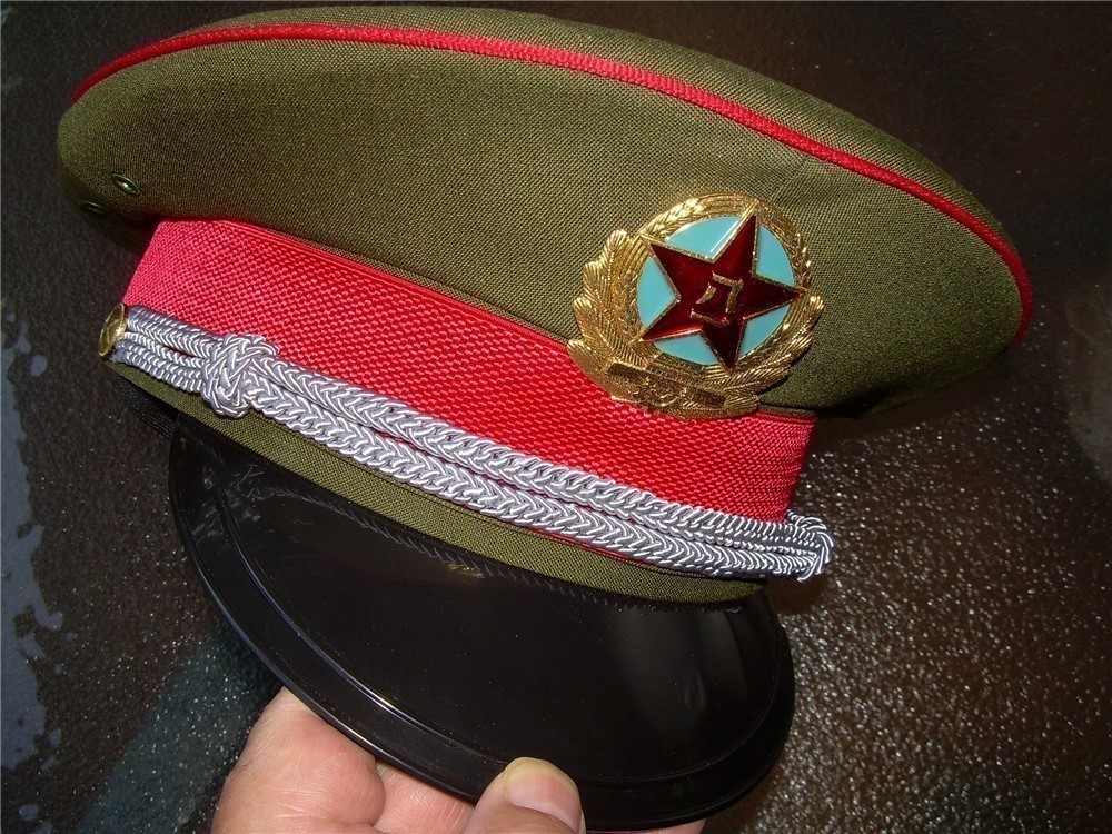 Chinese military officer peaked VISOR HAT cap original-img-5