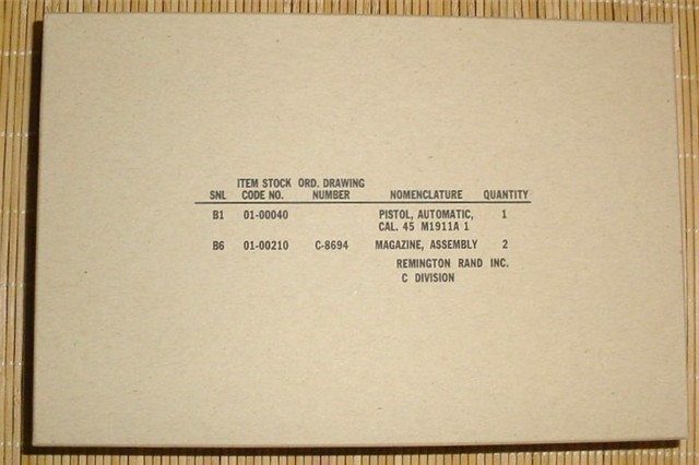 Remington Rand WWII 1911A1 Kraft Shipping&Storage-img-3