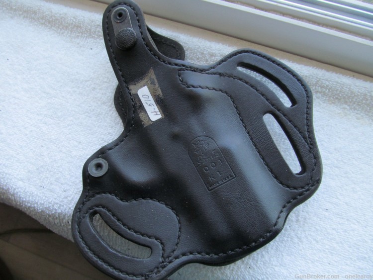 Left Hand Leather Holster for S&W 39 & 59 series Pistols-img-1