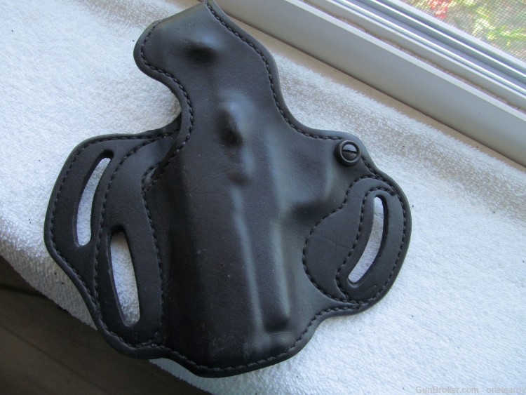 Left Hand Leather Holster for S&W 39 & 59 series Pistols-img-0